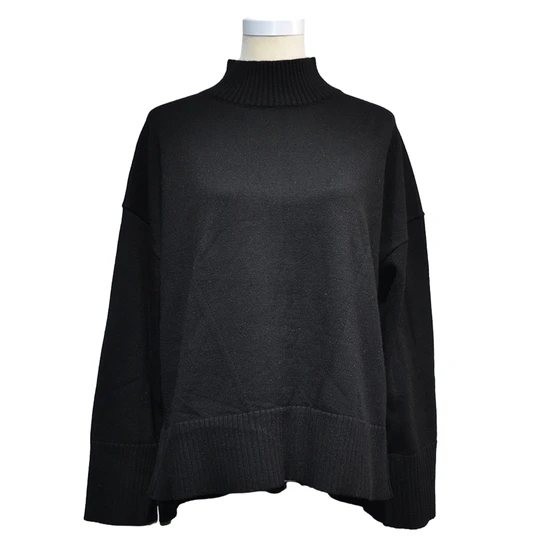 Cozy High Neck Pullover Knitted Cardigan for Stylish Women