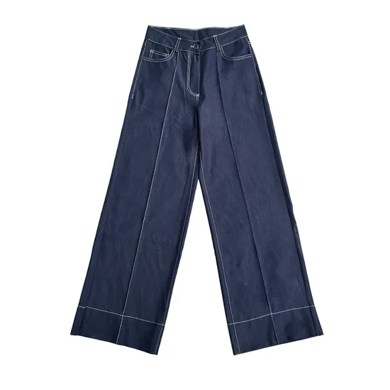 6019 Style Number 2025 Denim Fashion Casual Comfortable Straight Leg Women′s Jeans