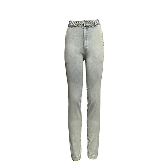6080 Style Number 2025 European and American Women′s Jeans Fashion and Comfortable Factory Direct Sales