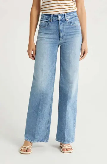 Women′s Jeans Casual Street Wear Clothing High Waist Jeans Trousers