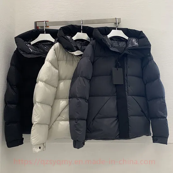 Designer Mens Down Jackets White Down Windbreak Men Parkas Jacket Collar Winter Puffer Real Wolf Fur Coat Arctic Hood