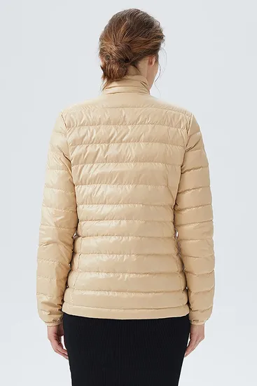 Women′s Lightweight Packable Padded Jacket Quilted Puffer Coat