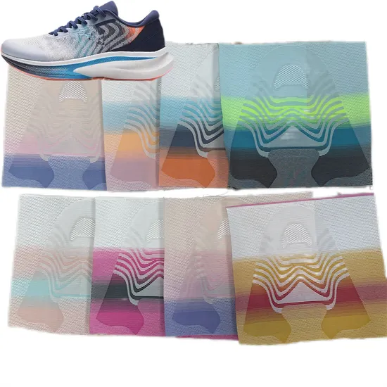 Wear Resistance Thin Material Upper Running Shoe Athletic Shoe Material Upper