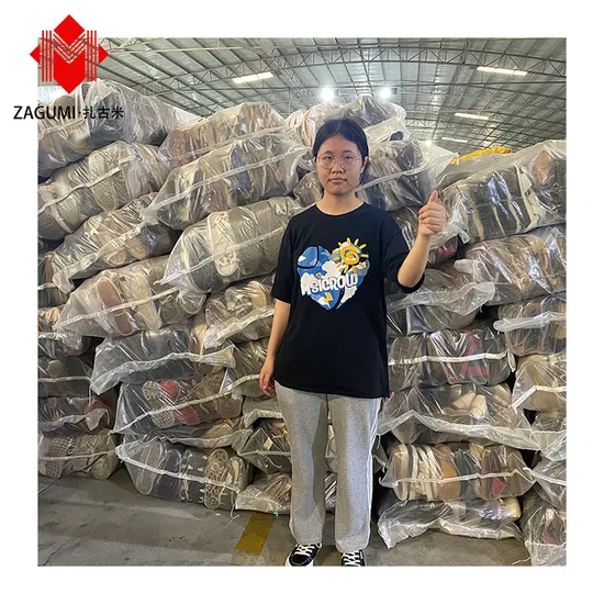 Factory Wholesale Shoes Second Hand Mixed Original Brand Used Shoes Big Size Sport Shoes The Best Quality Mixing Shoes Running Shoe in Bales Men Women Used Shoe