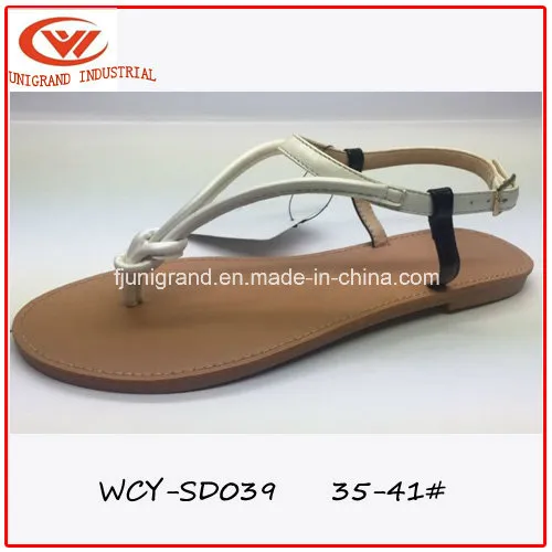 Summer Popular Ladies Slipper Simple Design Sandals for Girls Women Shoes