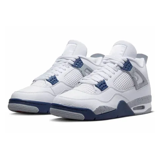 2024 AAA Nk Wholesale Replicas Shoes Air-Force Jo-Rdan Aj4 Oine Green Designer Putian Shoes Factory in China Putian