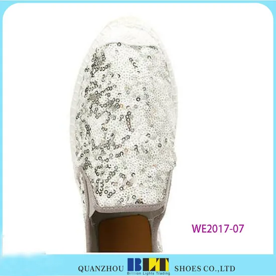Hot Sale Shinny Casual Shoes Espadrilles