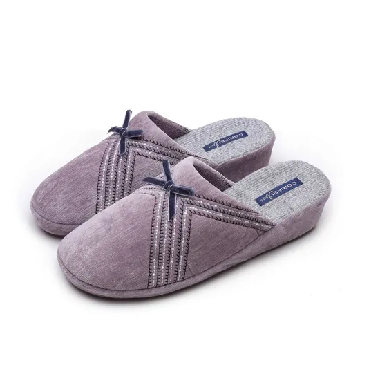 Corifei Ready Goods Women Indoor Warm High Heel Slippers