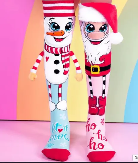 Trendy Kawaii Cartoon Girl Knee High Dance Socks for Kids