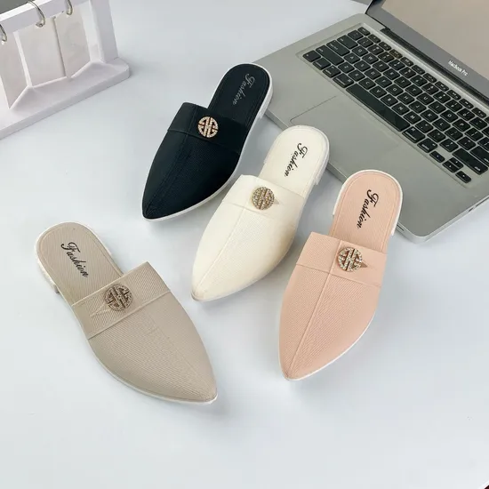 PVC Lady Sandal Women Shoes 2025 Winter Shoes