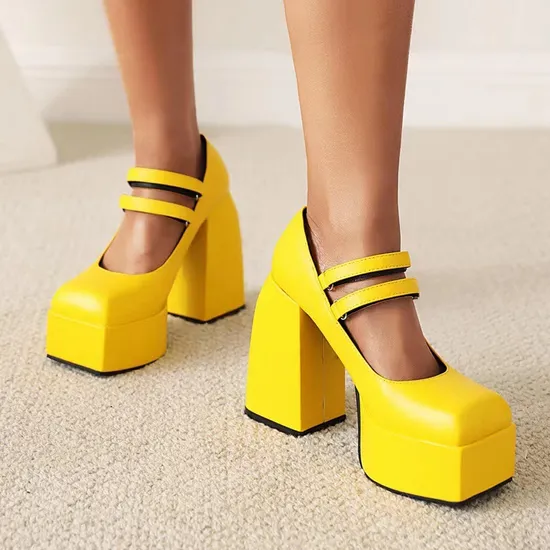 Stylish Designer High Heels Shoes for Women with Waterproof Base