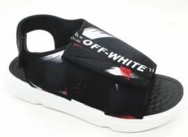 Custom Size Logo Hook and Loop Fasteners Men′s Sports Sandal