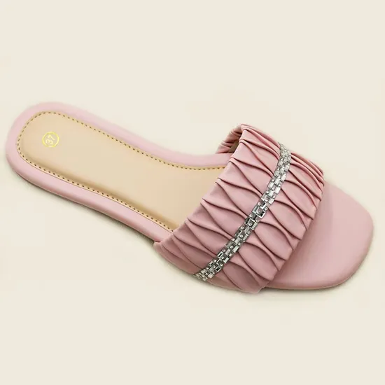 Women′s Fashion Flip-Flops Sandals Flats Beach Shoes Slippers