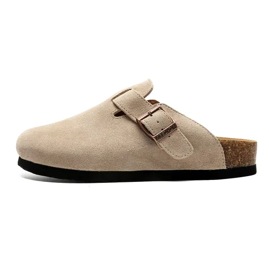 Cork Sandals Birken Stock Design Cork Slippers Flat Slippers Outdoor Slipper Custom Birken Suede Moccasin Sandals Clogs