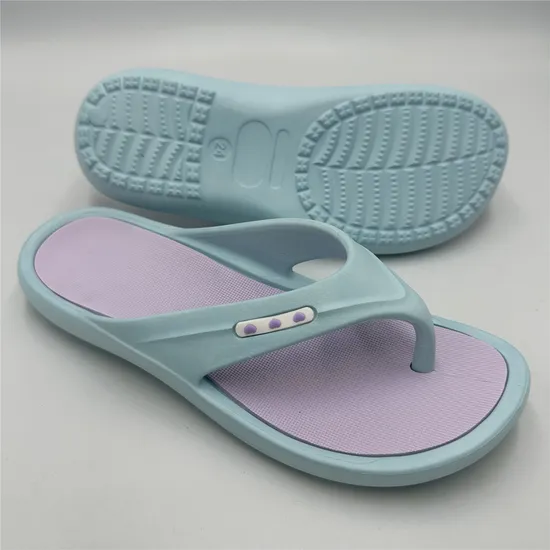 OEM New Style EVA Beach Flip Flops Slipper Shoes for Lady and Children