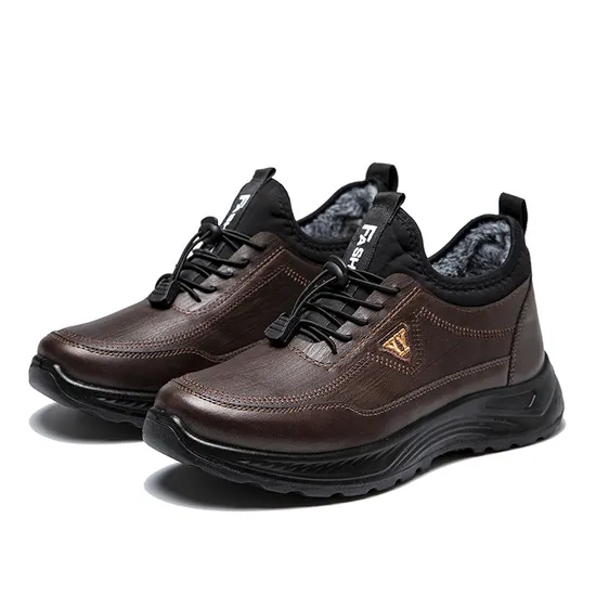 Unisex Anti-Slip Warm Plush Men Snow Sneakers Women Casual Winter Footwear