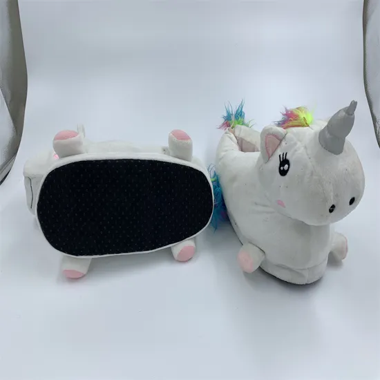 Cute Unicorn Indoor Warm Non-Slip Doll Slipper Cartoon Shoes