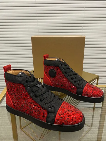 2024 Designer Women Casual High Top Shoes Letter High-Quality Sneaker Men Casual High Top Shoes