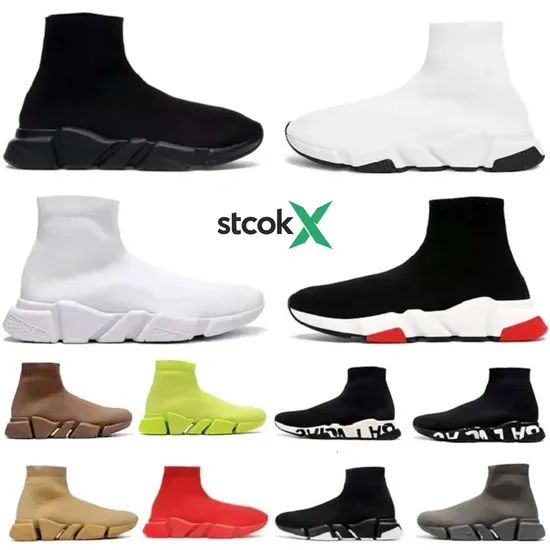 Fashion Men Stretch Fabric Casual Shoes Sneakers Trainer Original Socks Booties Designer
