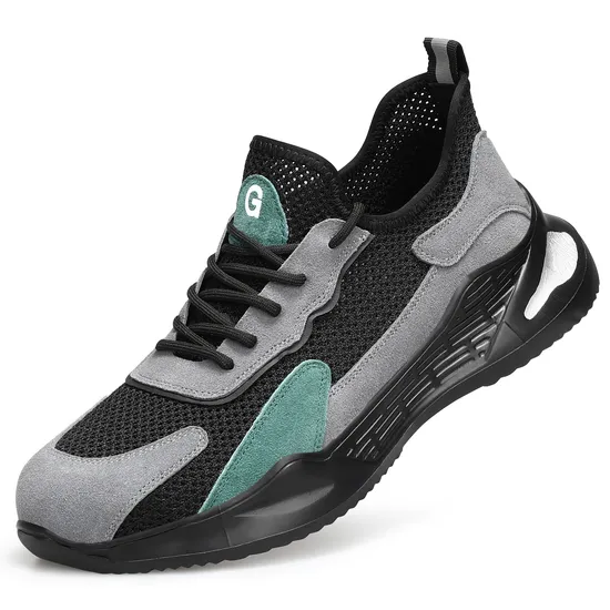 Factory Price Long-Term Standing Steel Head Anti-Smash and Anti-Puncture Work Shoes
