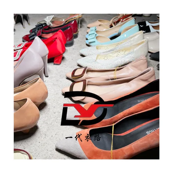 S15 Wholesale Chinese Women Shoes Ladies Shoe in Bales Hot Sell Quality