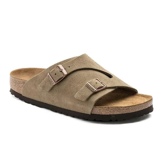 2024 Women Slippers Female Metal Rivets Plat Slides Soft Cork Sole Open Toe Indoor Outdoor Beach Casual Shoes Home Slipper