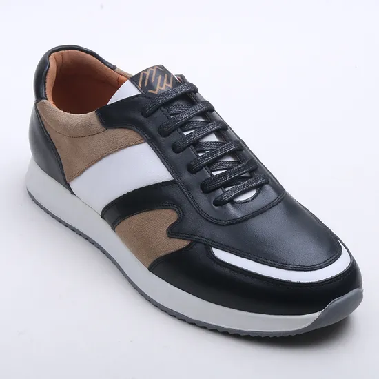 New Design Genuine Leather Men Derby Sports Shoes Fashion Officer Shoes