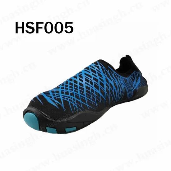 CMH, Lightweight Quick-Drying Fabric Professional Waterproof Blue Wading Shoes with Air Holes Hsf005