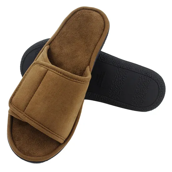 Fashion Trend Custom Soft Cozy Men Winter Magic Stick Slippers