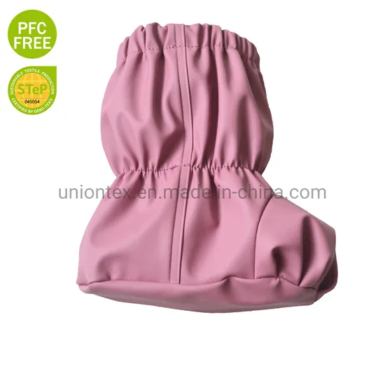 Kids Waterproof Rain Socks Floor Socks Baby Rain Booties Wtih Fleece Lining