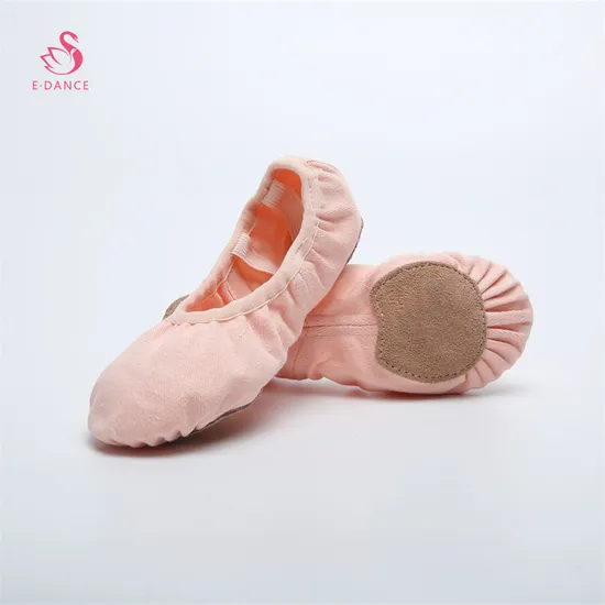 Professional Stretch Canvas Ballet Shoes Highly Stretch Ballet Shoes for Girls