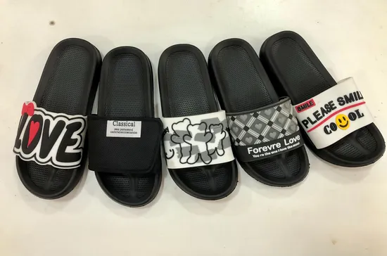EVA Men Slipper Colorful Shoes PVC Sole