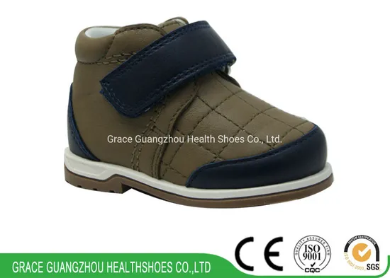 Kids Stability Shoe with Ankle Support for Flat Foot Prevention