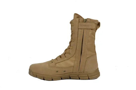 Genuine Leather Military Style Boots
