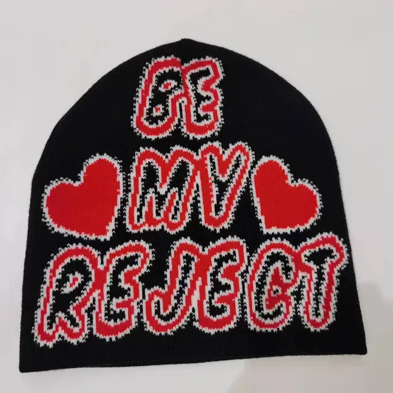 Acrylic Beanie for Kids Adults with Custom Designs