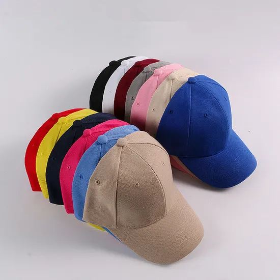 Professional Supplier 100% Cotton Sports Baseball Cap for Promotional