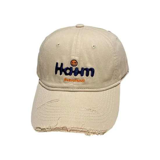 Broken Soft Top Casual Letter Sunshade Baseball Hat