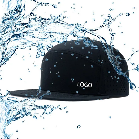 High Quality Waterproof Cap 6 Panel Hat Breathable and Comfortable Laser Caps