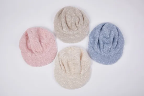 Unisex Custom Color Logo Size Polyester Knit Duck Tongue Cap