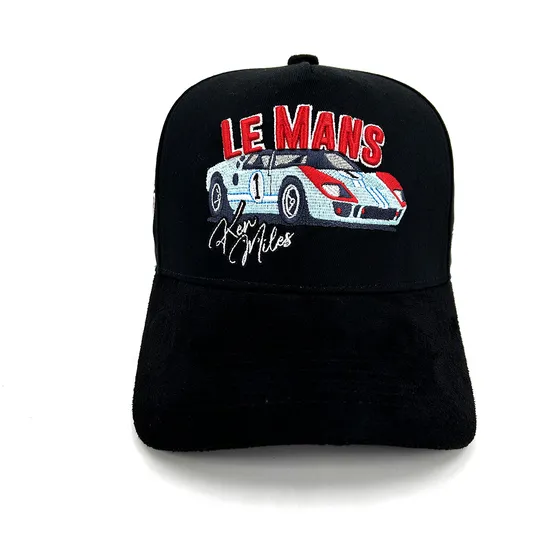 High Quality Luxury Custom Satin Lining Suede Gorras PVC Label Wholesale Fashion Cotton 3D Embroidery Logo Baseball Cap