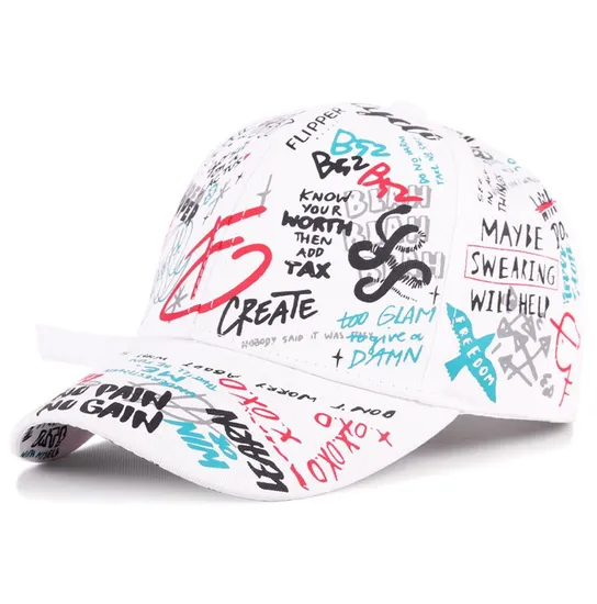 Brands Officially Licensed Factory Custom Unisex Adjustable Spring Summer Sun Hat Printed Cotton Baseball Cap