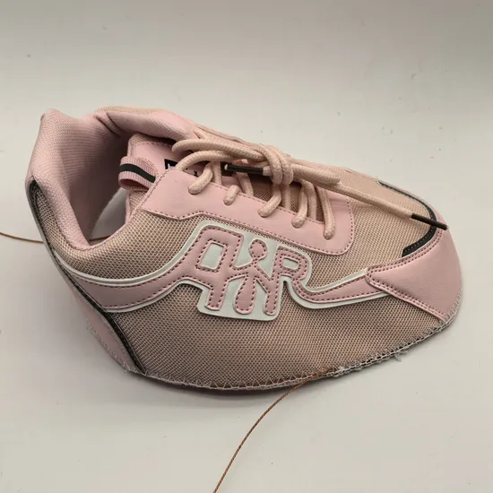 2025 New Fashion PU Material Sports Shoes Semi Finished Upper