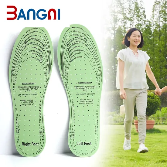 Good Walking All Day Running Inner Soles Comfortable Inserts Latex Foot Sport Insole for Comfort