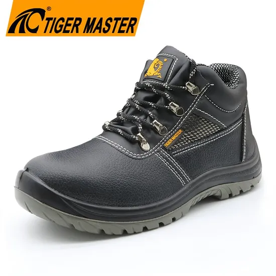 Oil Water Resistant Non-Slip Steel Toe Anti-Puncture Anti-Static Construction Safety Boots Shoes