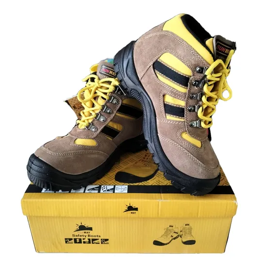 Labor Protective Industrial Protective Breathable Work Safety Shoes with Steel Toe