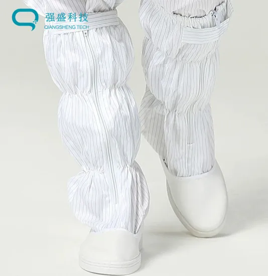 Anti-Static Polyester Material Clean Room Shoes for Chemical Field