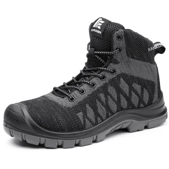 Breathable Fabric Upper Hiking Boot for Men Work