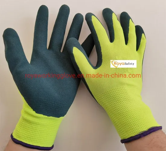 13gauge High Quality Latex Sandy Gloves /Safety Garden Working Gloves/ Best Quality Hand Gloves/Super Flexible Safety Work Gloves