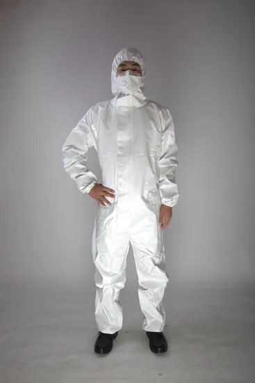 Wholesale OEM Safety PPE Suit Work Uniform Safety Clothing Disposable Protective Coverall