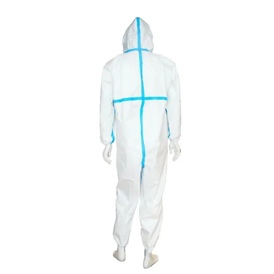 Taped Seam Chemical Protective Disposable Coverall Safety PPE Protective Clothing